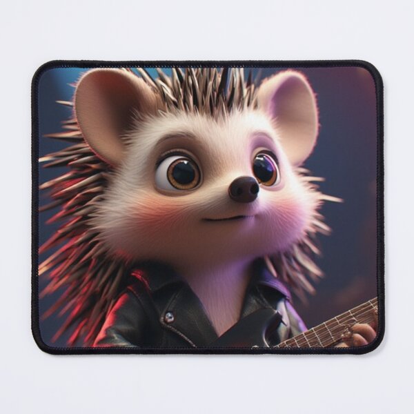 Item preview, Mico hedgehog musician designed and sold by EDigitalStore.