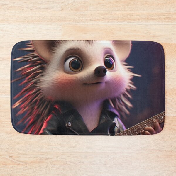 Item preview, Mico hedgehog musician designed and sold by EDigitalStore.