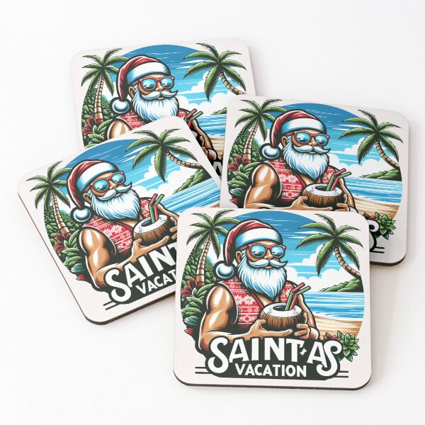 Item preview, Santa’s Vacation – Trendy, Funny & Viral Logos designed and sold by  ViralVisionsCreating .