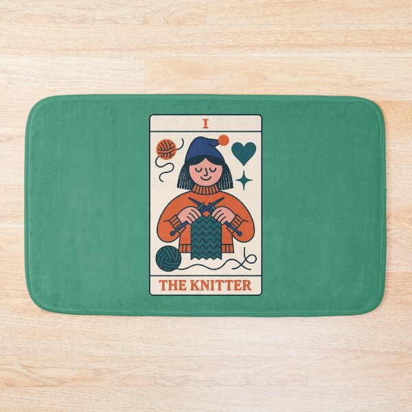 Item preview, The Knitter Tarot Card Fiber Magic designed and sold by FrictionMaxxing.
