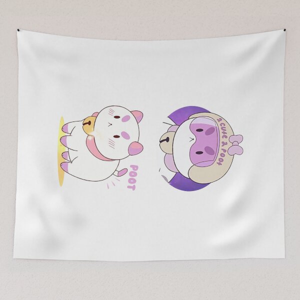 Item preview, 2 cute 2 poot puppycat  designed and sold by miss madison creates.