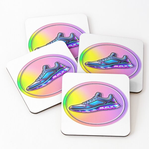Item preview, Hologram MAX Sneaker – Prism Emblem Sticker Premium Cool Reloaded Trendy Best Gift designed and sold by Imaginarium of Chaos falcon88 .