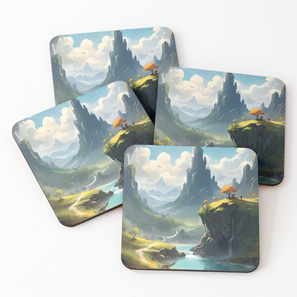 Item preview, Mountains and nature that are colorful and hopeful designed and sold by SanchillShop.