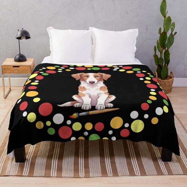 Item preview, Celebrate Dot Day with My Borzoi | Colorful Dog Art designed and sold by The Real Life Symphony.