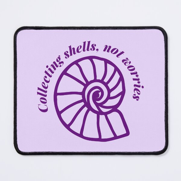 Item preview, Collecting shells, no worries designed and sold by LitaBarc.