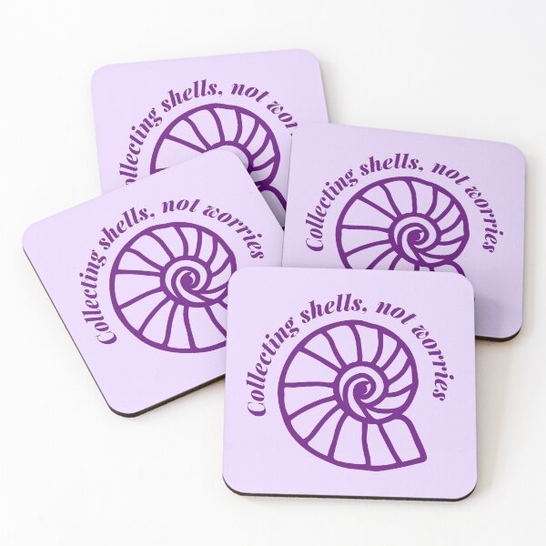 Item preview, Collecting shells, no worries designed and sold by LitaBarc.
