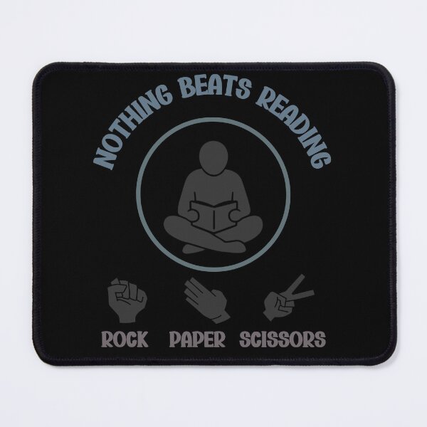 Item preview, Nothing Beats Reading Rock Paper Scissors designed and sold by Margerita23.