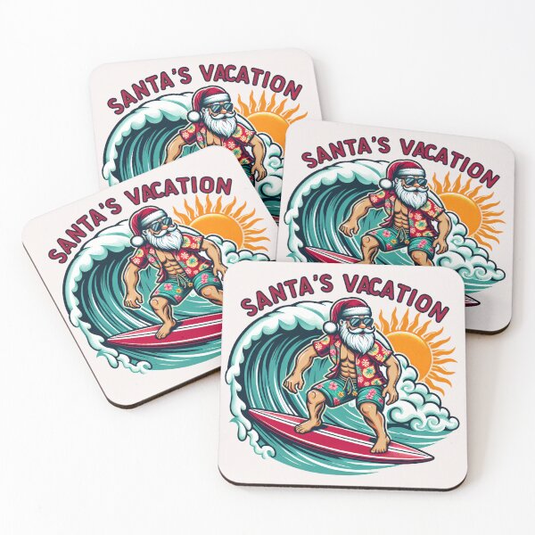 Item preview, Santa’s Vacation – Trendy, Funny & Viral Logos designed and sold by  ViralVisionsCreating .