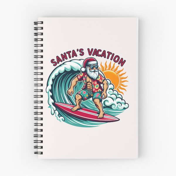 Item preview, Santa’s Vacation – Trendy, Funny & Viral Logos designed and sold by  ViralVisionsCreating .