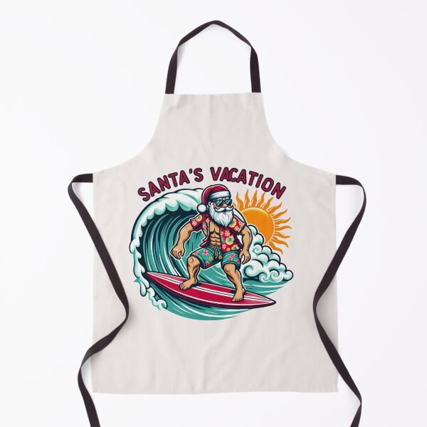 Item preview, Santa’s Vacation – Trendy, Funny & Viral Logos designed and sold by ViralVisionsCreating .