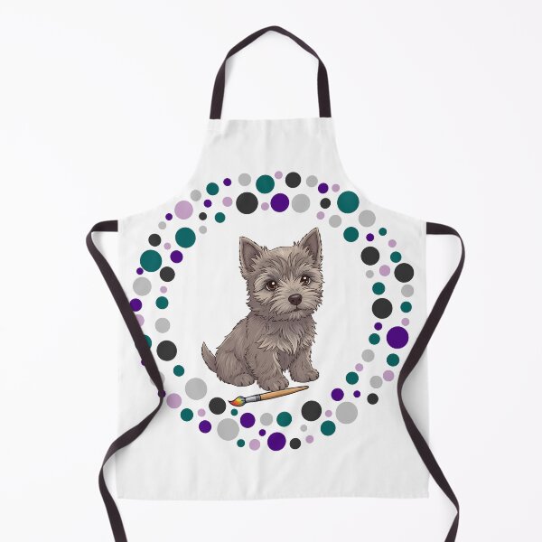 Artikelvorschau, Feiern Sie den Dot Day mit meinem Cairn Terrier | Bunte Hundekunst entworfen und verkauft von The Real Life Symphony.
