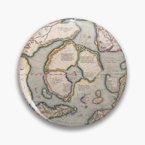 Item preview, Septentrionalium Terrarum Descriptio Gerardus Mercator Jodocus Hondius 1607 designed and sold by isopsephism.