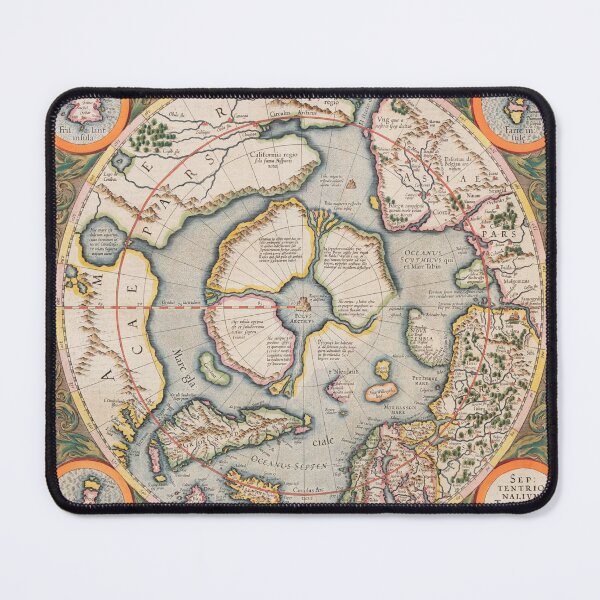 Item preview, Septentrionalium Terrarum Descriptio Gerardus Mercator Jodocus Hondius 1607 designed and sold by isopsephism.