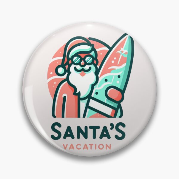 Item preview, Santa’s Vacation – Trendy, Funny & Viral Logos designed and sold by  ViralVisionsCreating .
