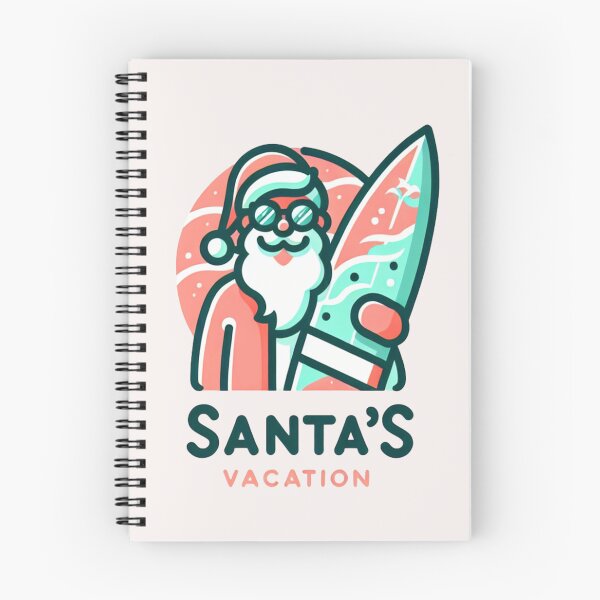 Item preview, Santa’s Vacation – Trendy, Funny & Viral Logos designed and sold by  ViralVisionsCreating .