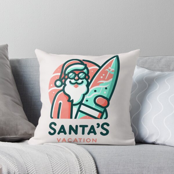 Item preview, Santa’s Vacation – Trendy, Funny & Viral Logos designed and sold by ViralVisionsCreating .