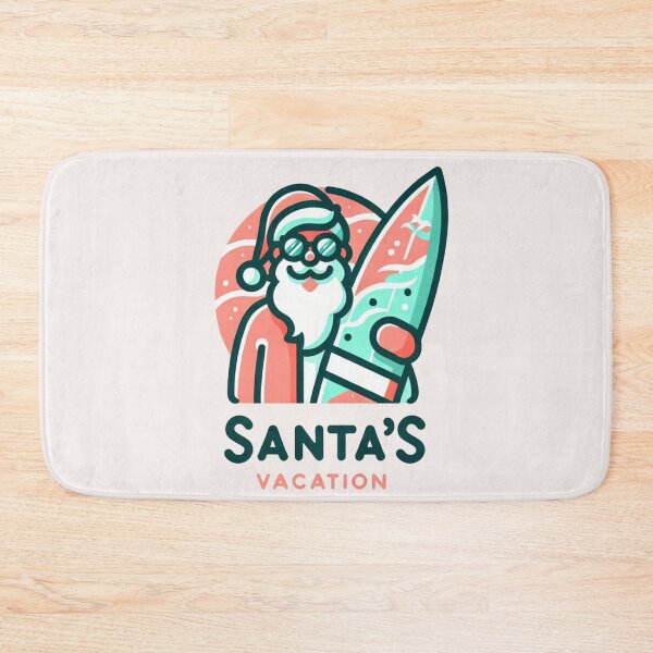 Item preview, Santa’s Vacation – Trendy, Funny & Viral Logos designed and sold by  ViralVisionsCreating .