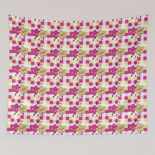 Item preview, Silly Star Caring Bear Inspired Plaid designed and sold by joysqueezed-out.