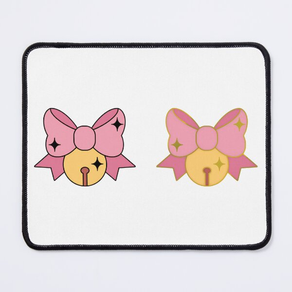 Item preview, bee and puppycat bow with bell designed and sold by miss madison creates.