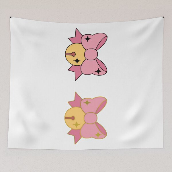 Item preview, bee and puppycat bow with bell designed and sold by miss madison creates.