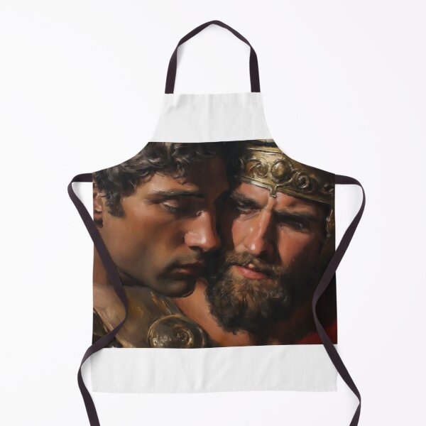 Item preview, Achilles and Patroclus - Painting designed and sold by BeardyWanderers.