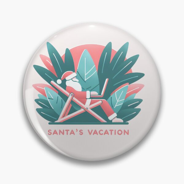 Item preview, Santa’s Vacation – Trendy, Funny & Viral Logos designed and sold by  ViralVisionsCreating .