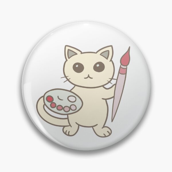 Item preview, White Cat Artist designed and sold by jmossdesigns.