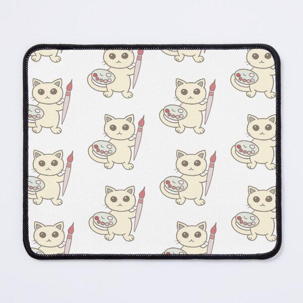 Item preview, White Cat Artist designed and sold by jmossdesigns.