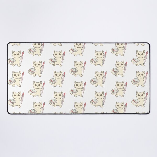 Item preview, White Cat Artist designed and sold by jmossdesigns.