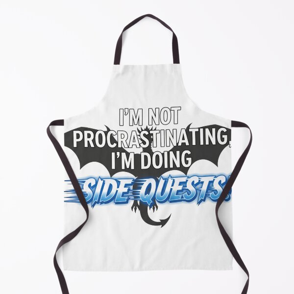 Item preview, I'm not procrastinating I'm doing SIDE QUESTS! designed and sold by Nucbit.