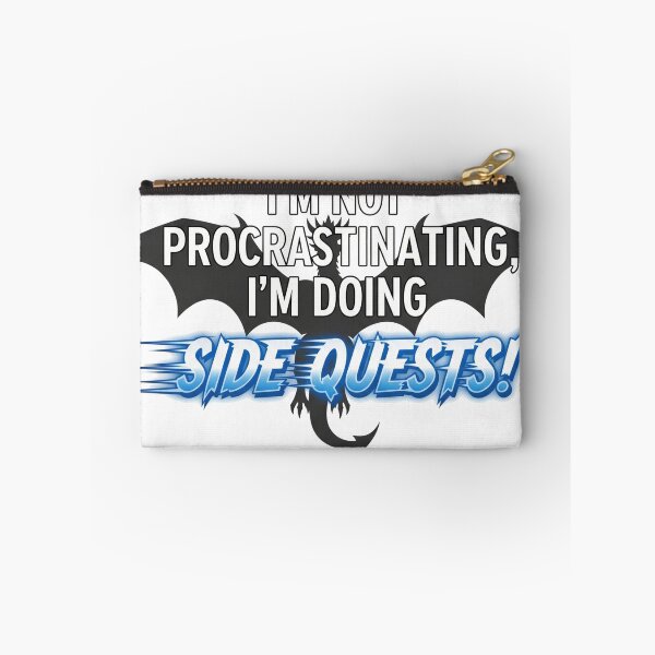Item preview, I'm not procrastinating I'm doing SIDE QUESTS! designed and sold by Nucbit.