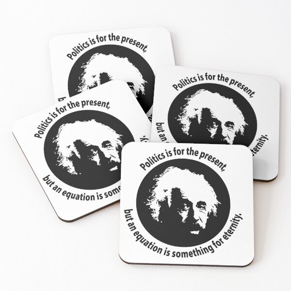 Item preview, Einstein on the Longevity of Equations designed and sold by DoubleCap Design.