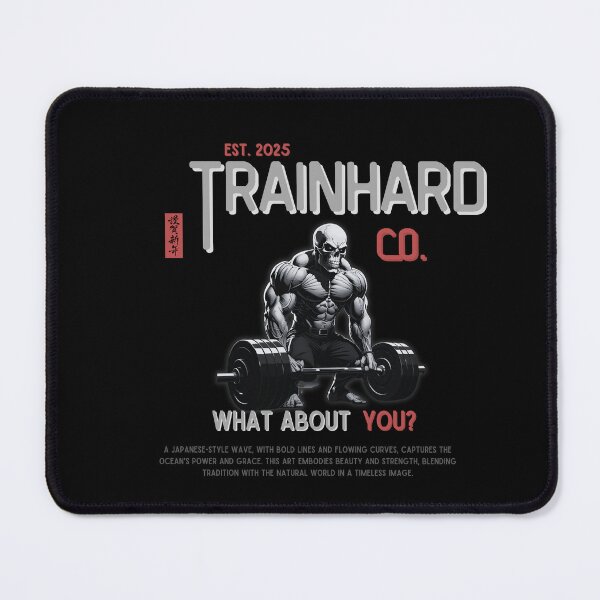 Item preview, Wave of Strength – TrainHard Co. designed and sold by TrainHardCo.