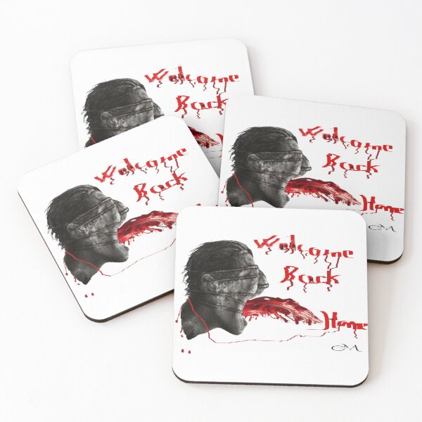 Item preview, “Dark Surreal Art Welcome Back Home” designed and sold by María Creativity Studio.