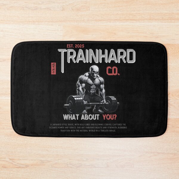 Item preview, Wave of Strength – TrainHard Co. designed and sold by TrainHardCo.