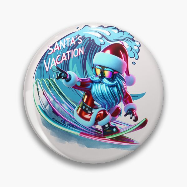 Item preview, Santa’s Vacation – Trendy, Funny & Viral Logos designed and sold by  ViralVisionsCreating .