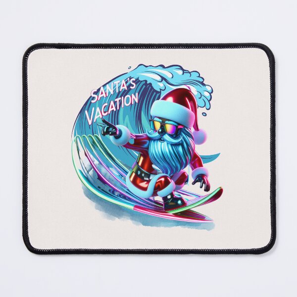 Item preview, Santa’s Vacation – Trendy, Funny & Viral Logos designed and sold by ViralVisionsCreating .