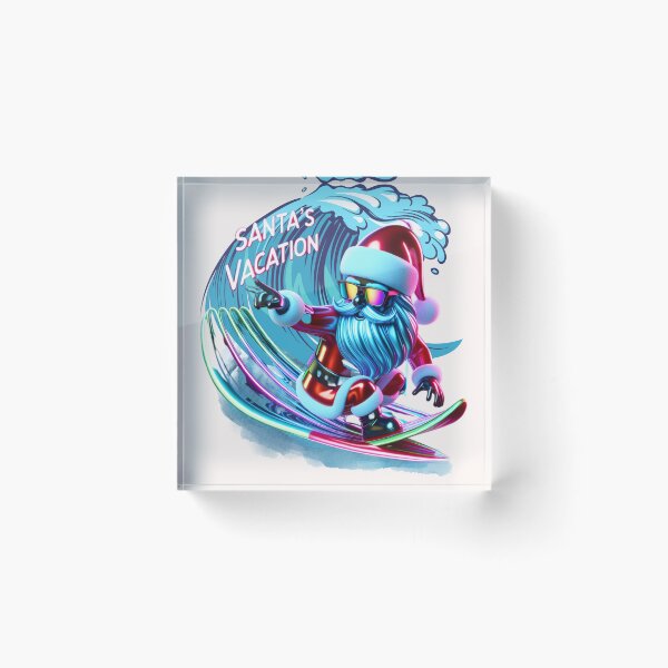 Item preview, Santa’s Vacation – Trendy, Funny & Viral Logos designed and sold by  ViralVisionsCreating .