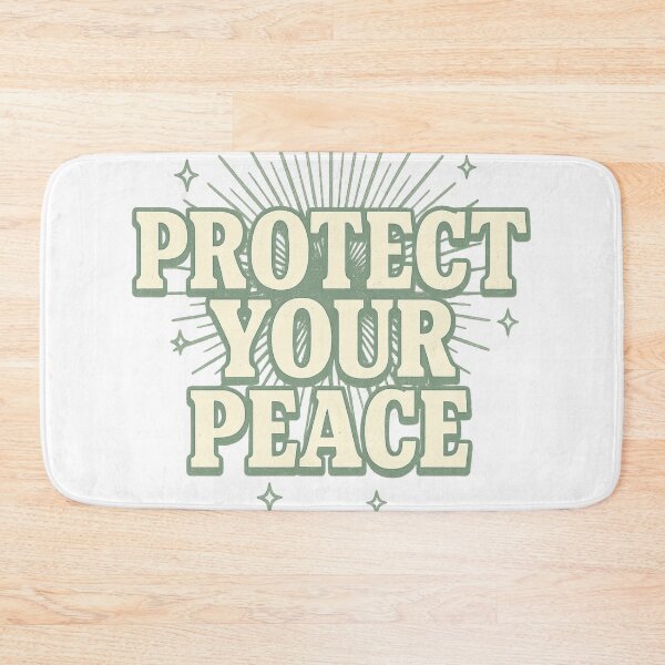 Item preview, Protect Your Peace Sage Design designed and sold by YourTrendBestie.