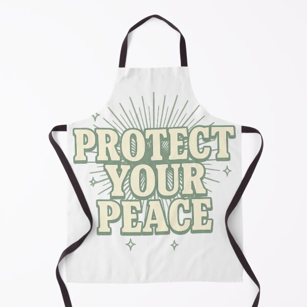 Item preview, Protect Your Peace Sage Design designed and sold by YourTrendBestie.