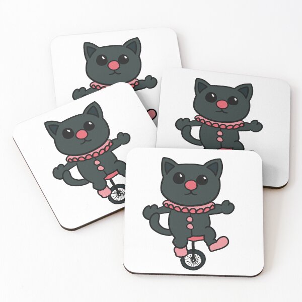 Item preview, Black Cat Clown designed and sold by jmossdesigns.