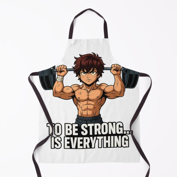 Item preview, Baki Hanma – Strength Is Everything Fan Art designed and sold by Fanfandom Studio.