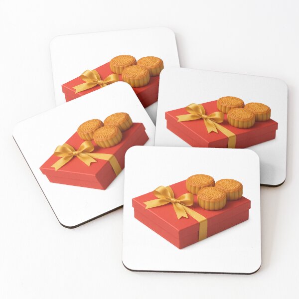 Item preview, Mid autumn festival gift box with mooncakes, isolated and transparent, AI generated designed and sold by dvoevnore.