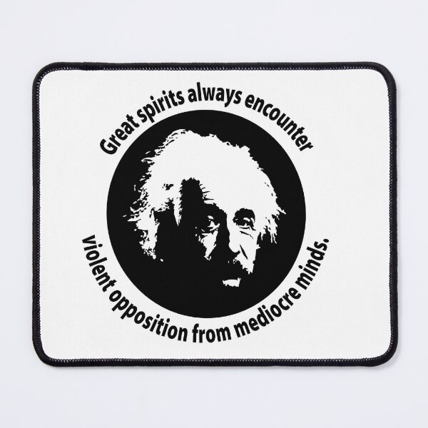 Item preview, Einstein on Great Spirits designed and sold by DoubleCap Design.
