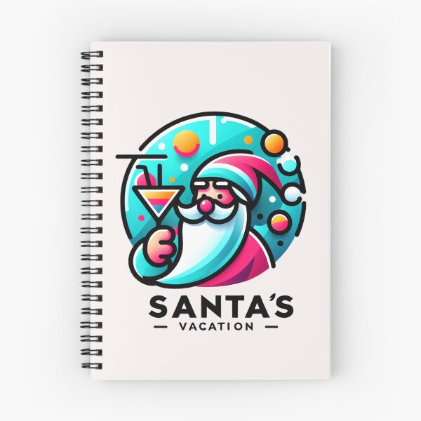 Item preview, Santa’s Vacation – Trendy, Funny & Viral Logos designed and sold by  ViralVisionsCreating .