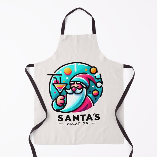 Item preview, Santa’s Vacation – Trendy, Funny & Viral Logos designed and sold by ViralVisionsCreating .