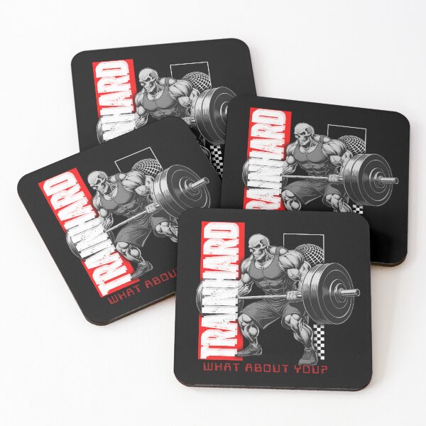 Item preview, Powerlifting Skull – TrainHard Intensity designed and sold by TrainHardCo.