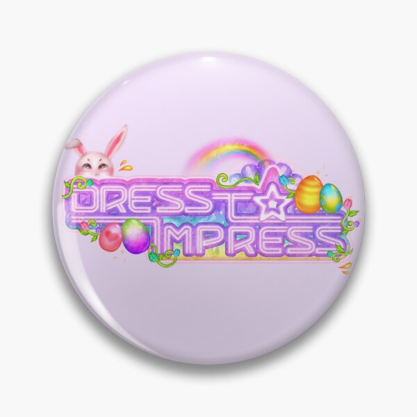 Item preview, Dress to Impress Easter Badge Logo Cute designed and sold by reyuxyu.