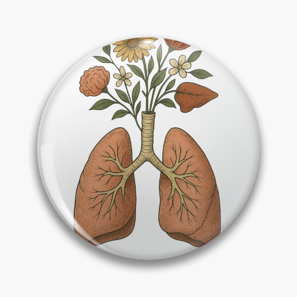 Item preview, flourishing lungs designed and sold by ZenFray.