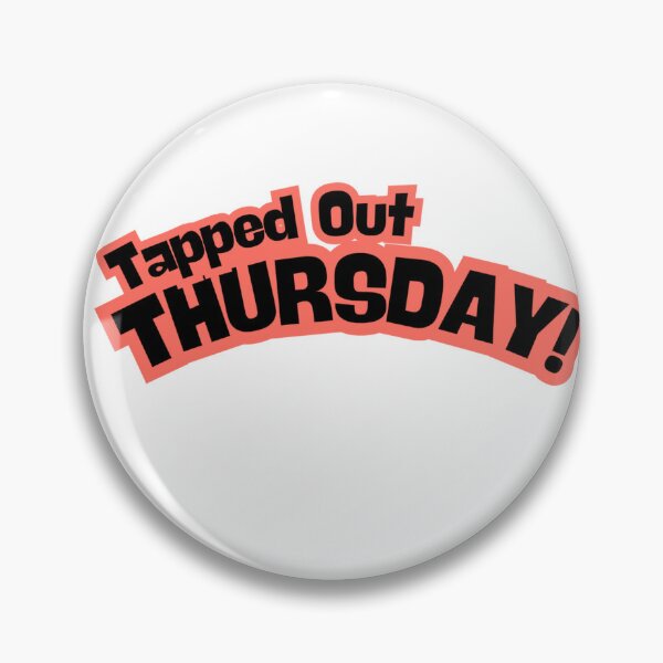 Item preview, Tapped Out Thursday – Midweek Work Burnout Design designed and sold by ClockedOutClub.